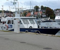 05 Zollboot Holnis aus Flensburg im Hafen