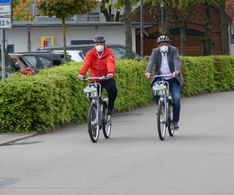 07 E-Bikes der SprottenFlotte - Jörg Willms Förde-Sparkasse und BGM He