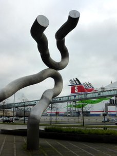 Skulptur "Seewind in Kiel