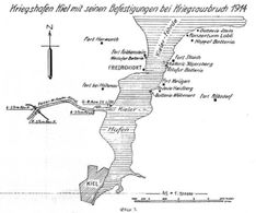 09 Befestigungen und Wehranlagen Kieler Förde 1914