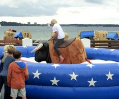 13 Bull-riding, da haben die Kids Spaß